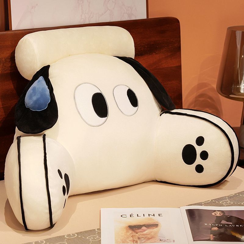 Neck Dormitory Cartoon Bedhead Cushion Sofa Large Backrest Cushion Removable Washable Waist Protection