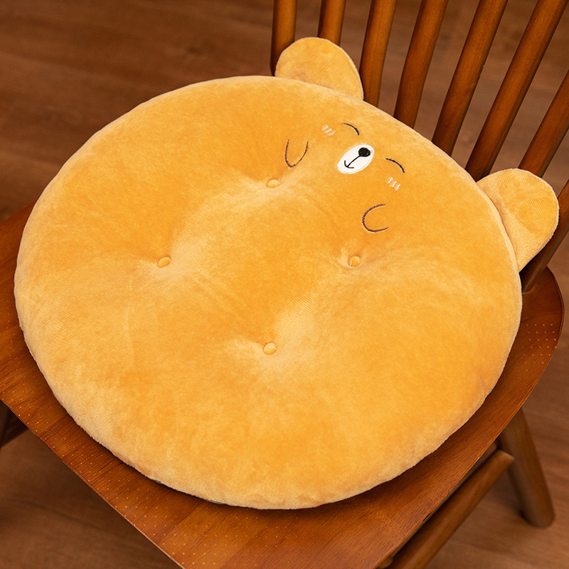 Cartoon round fart pad, student chair, office bay window, tatami chair, butt pad