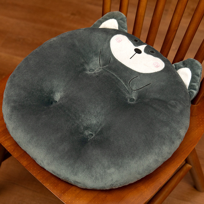 Cartoon round fart pad, student chair, office bay window, tatami chair, butt pad