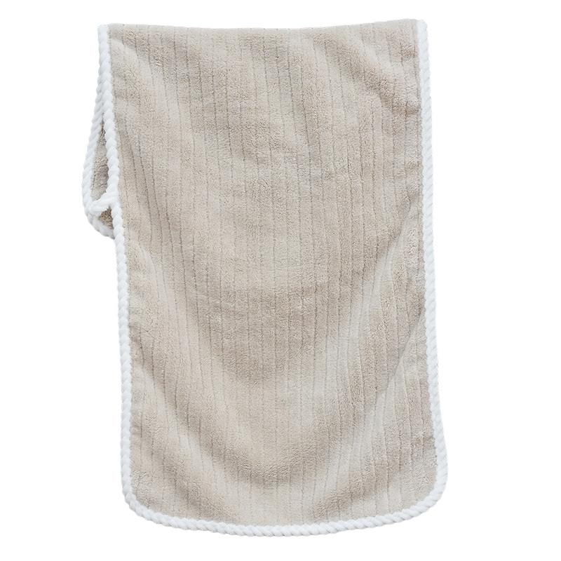 High density coral fleece candy bar towel, square towel, bath towel, gift towel