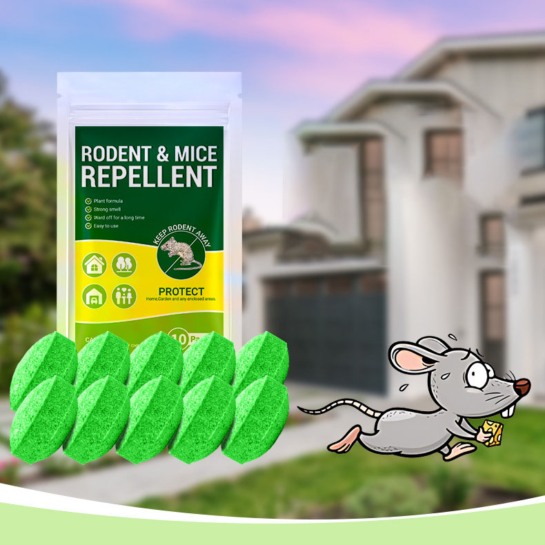 Rodent balls prevent rodents, household vehicles, plant essential oils, and deworming