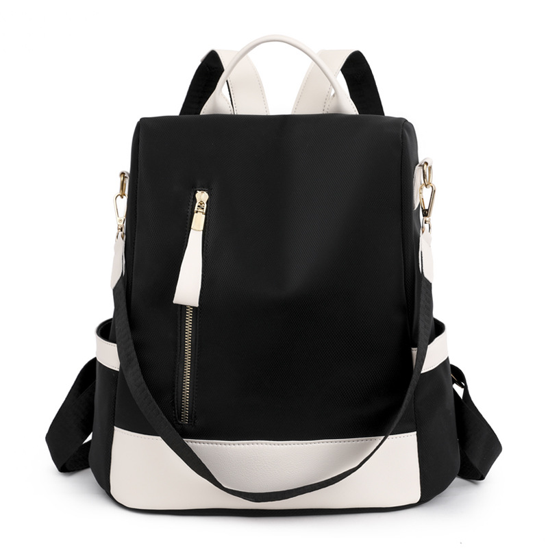 Anti-Theft Backpack for Women 2025 New Fashion Korean Style Trendy Oxford Cloth Canvas Women's Backpack Travel School Bag
