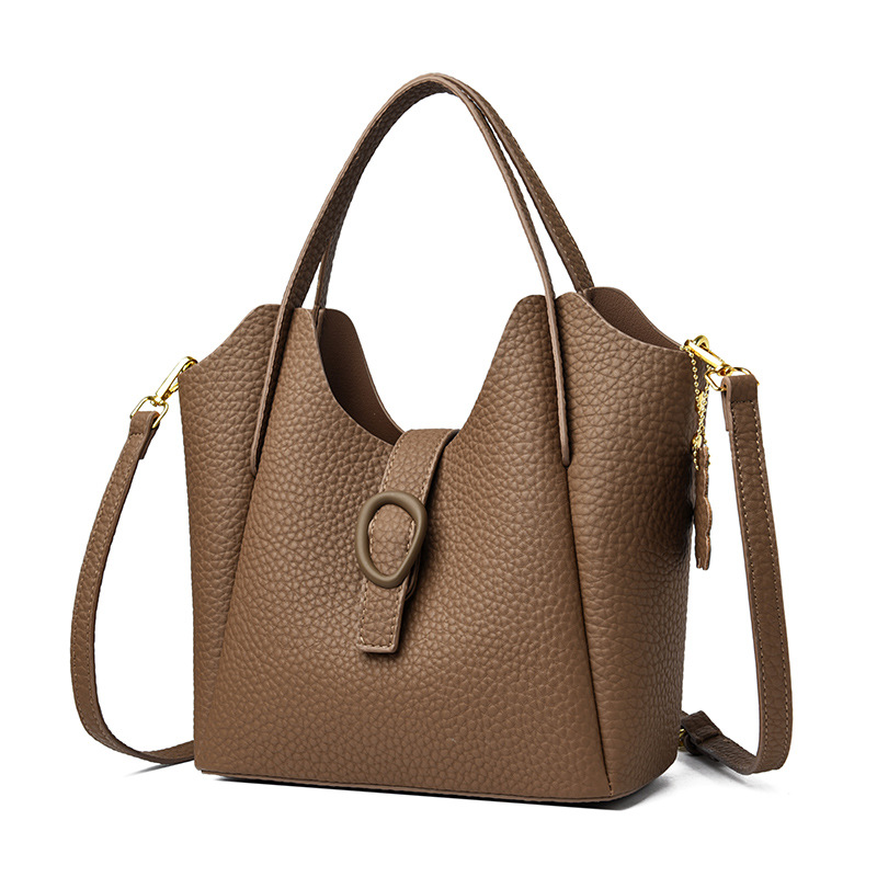 Vegetable Basket Bag, Handbag, Women's 2025 Trendy Texture Commuter Large Capacity Single Shoulder Crossbody Bag