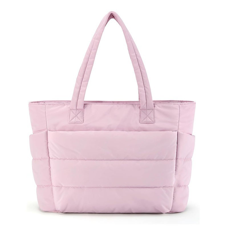 Spot women's handbag, lightweight and fluffy tote bag, suitable for travel, work, beach, gym, store
