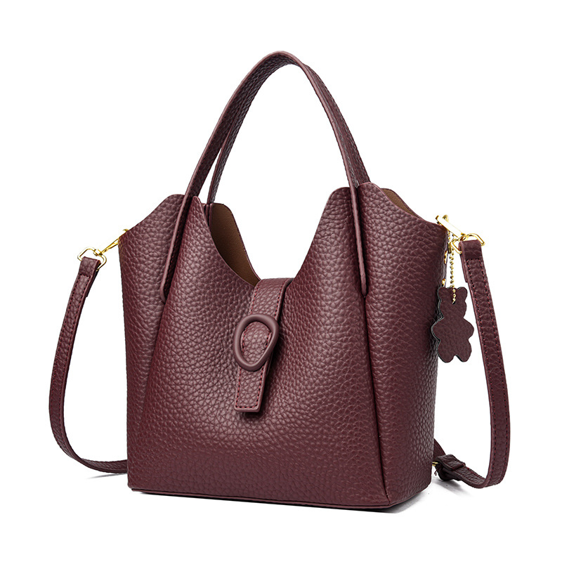 Vegetable Basket Bag, Handbag, Women's 2025 Trendy Texture Commuter Large Capacity Single Shoulder Crossbody Bag