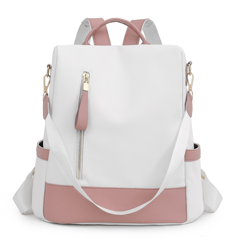 Anti-Theft Backpack for Women 2025 New Fashion Korean Style Trendy Oxford Cloth Canvas Women's Backpack Travel School Bag