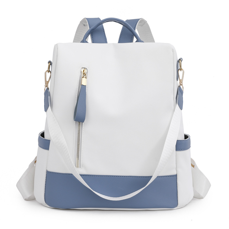 Anti-Theft Backpack for Women 2025 New Fashion Korean Style Trendy Oxford Cloth Canvas Women's Backpack Travel School Bag