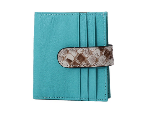 Bird-skin genuine leather large-capacity multi-functional high-end ID card pocket