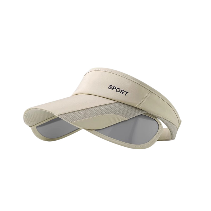Outdoor Sports Sun Protection Empty Top Hat Summer Leisure Cycling Sun Hat Telescopic Pull-Out Brim Sun Hat Wholesale