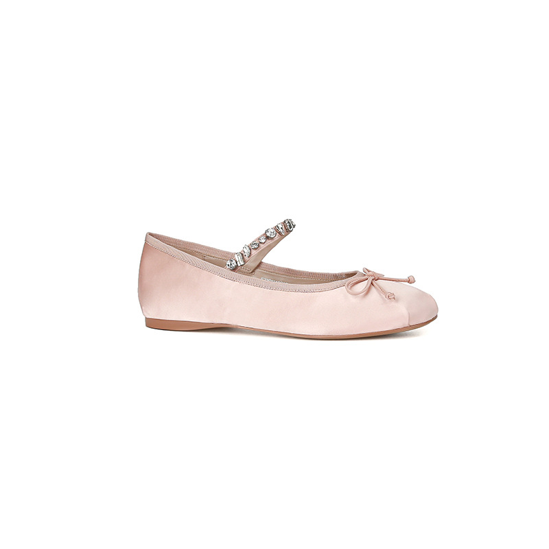 Mary Jane Shoes Women's 2025 New Shoes Women's All-match Round-toe Flat Ballet Shoes