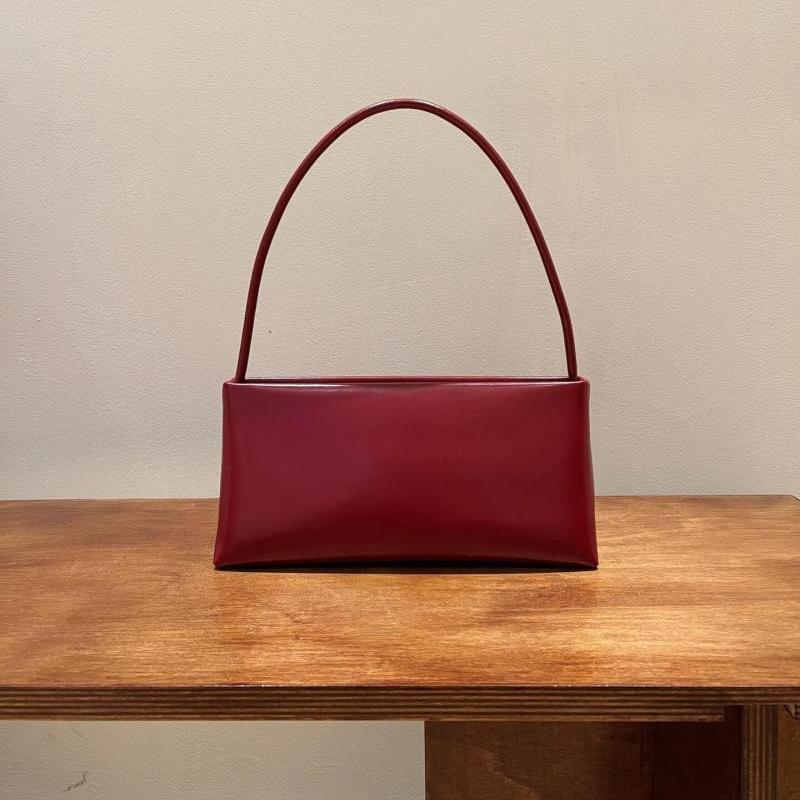 Handheld armpit bag, red retro wedding bag, single shoulder crossbody bag