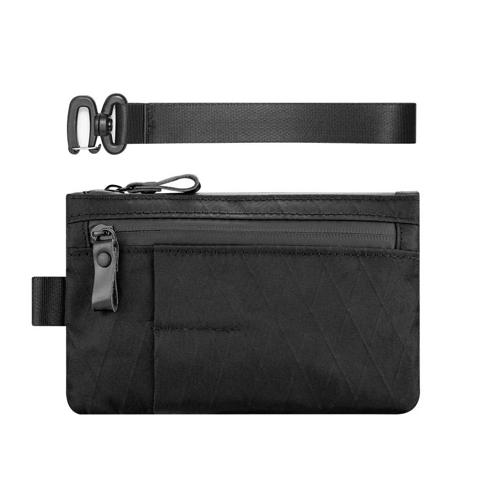 Passport bag, large-capacity zipper wallet, men's clutch, multi-functional tool storage bag