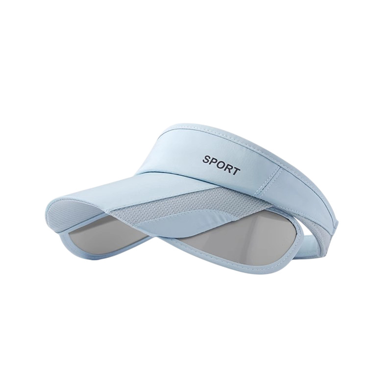 Outdoor Sports Sun Protection Empty Top Hat Summer Leisure Cycling Sun Hat Telescopic Pull-Out Brim Sun Hat Wholesale