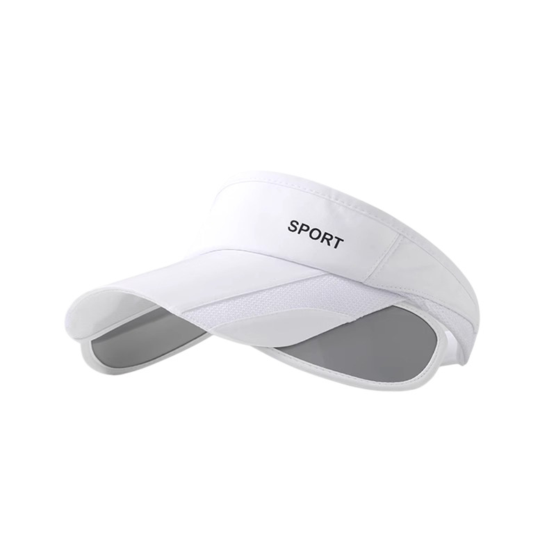Outdoor Sports Sun Protection Empty Top Hat Summer Leisure Cycling Sun Hat Telescopic Pull-Out Brim Sun Hat Wholesale