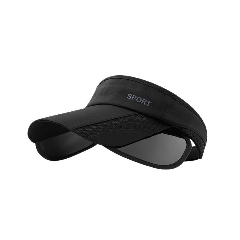 Outdoor Sports Sun Protection Empty Top Hat Summer Leisure Cycling Sun Hat Telescopic Pull-Out Brim Sun Hat Wholesale