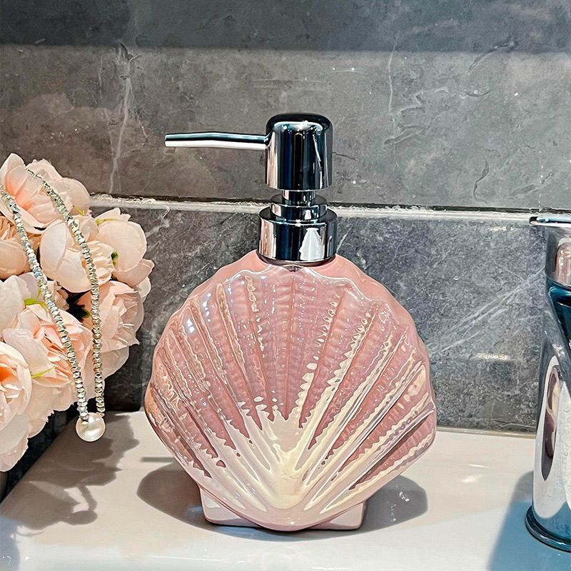 Shell Toilet Hotel lotion Household Bottle Shampoo Ceramic Shower Gel Bottled Soap Box Soap Box