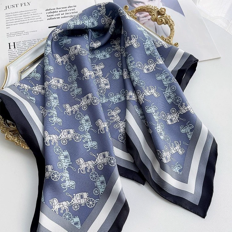 100% mulberry silk 65 twill silk 14mm silk silk scarf, women's spring and summer square scarf, sun protection scarf, shawl