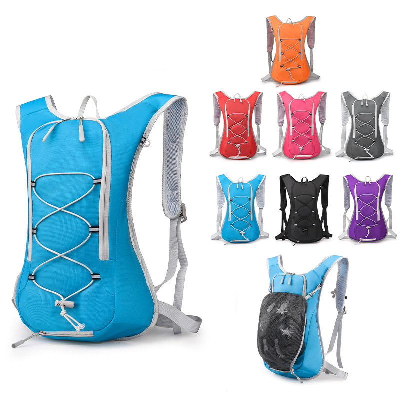 Multifunctional Mountain Bike Riding Backpack Outdoor Sports Mountaineering Hiking Bag Portable Travel Double Back Skin Bag