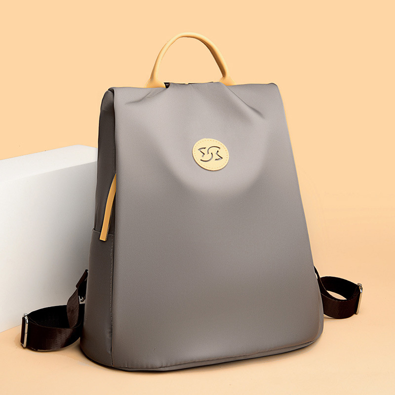 Anti-theft Backpack Women's 2025 New Commuter Women's Backpack High-end Sense School Bag Nylon Large Capacity Computer Bag