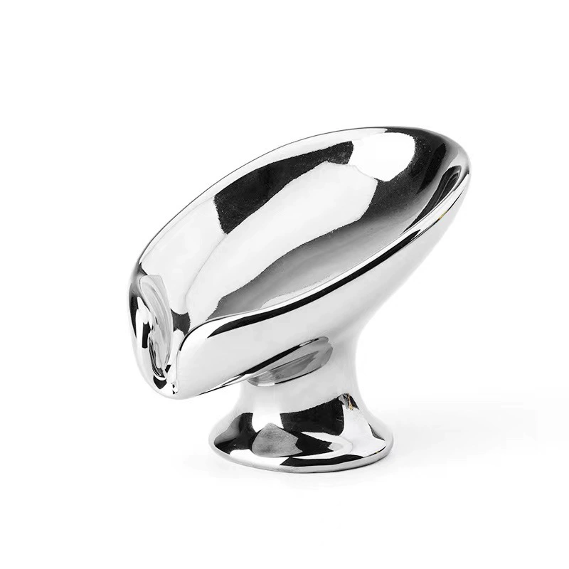 Soap box drain free punching household light luxury ceramic soap box