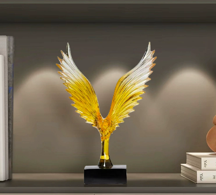 TV cabinet, home, living room, office, desktop, grand display, wine cabinet decoration, eagle ornament