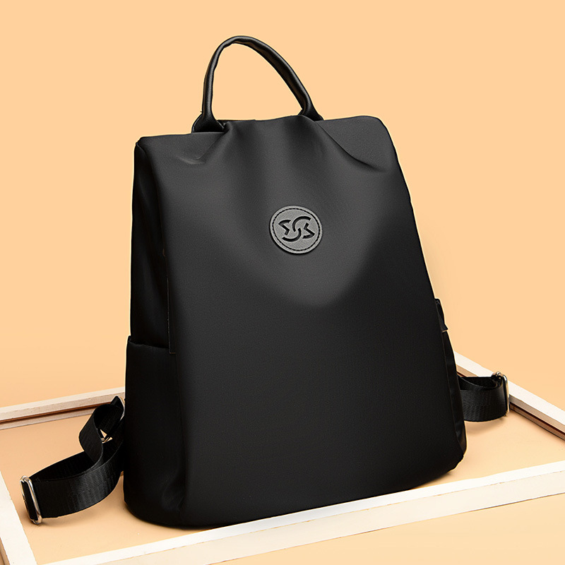 Anti-theft Backpack Women's 2025 New Commuter Women's Backpack High-end Sense School Bag Nylon Large Capacity Computer Bag