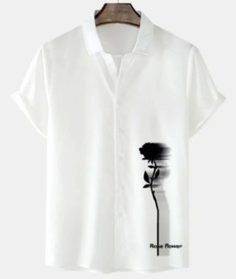 Camiseta retrô confortável de manga curta - 3XL