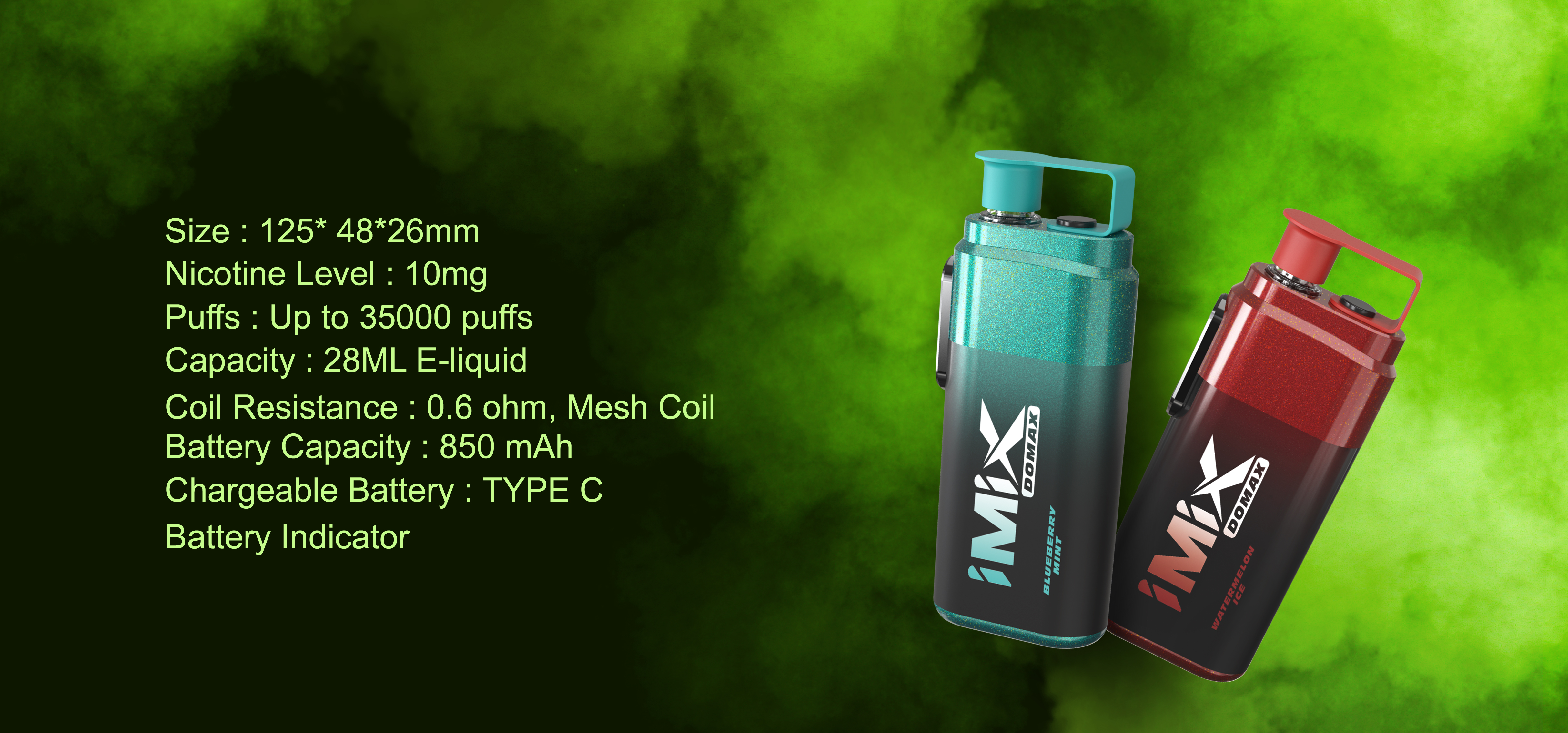 IMIX Domax Vape 35K Puffs