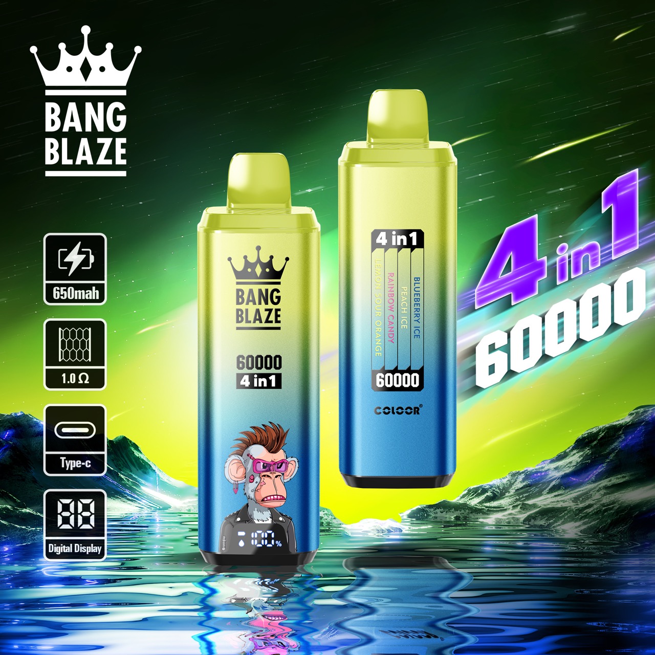 Bang King 60K Dual Flavors