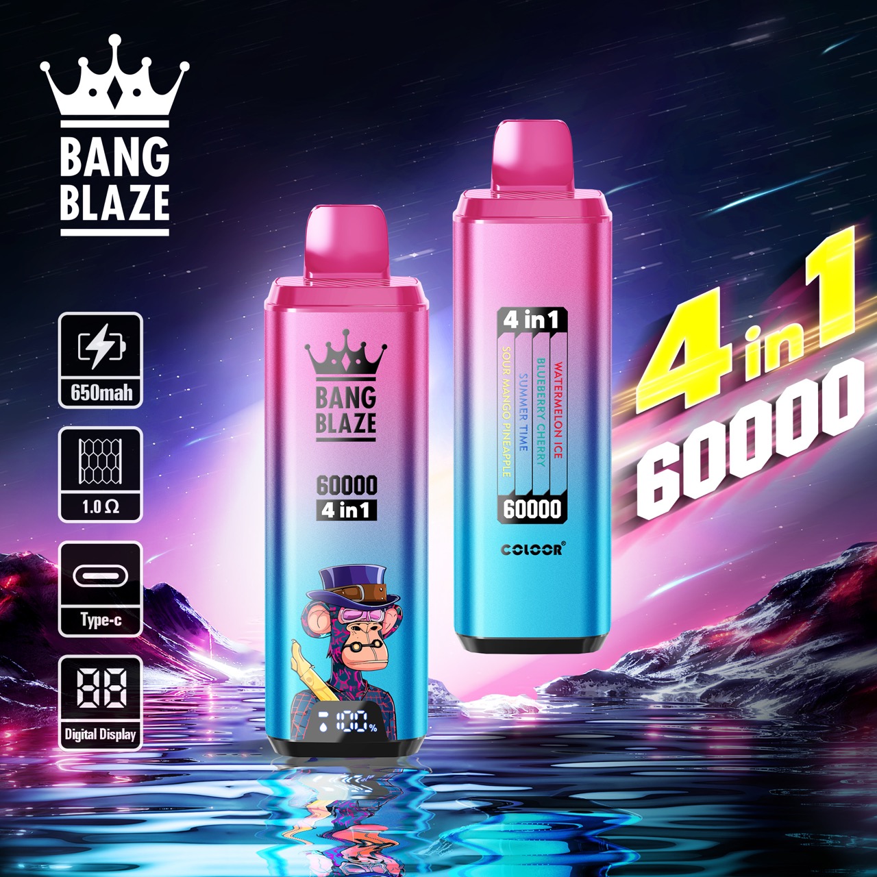 Bang King 60K Dual Flavors