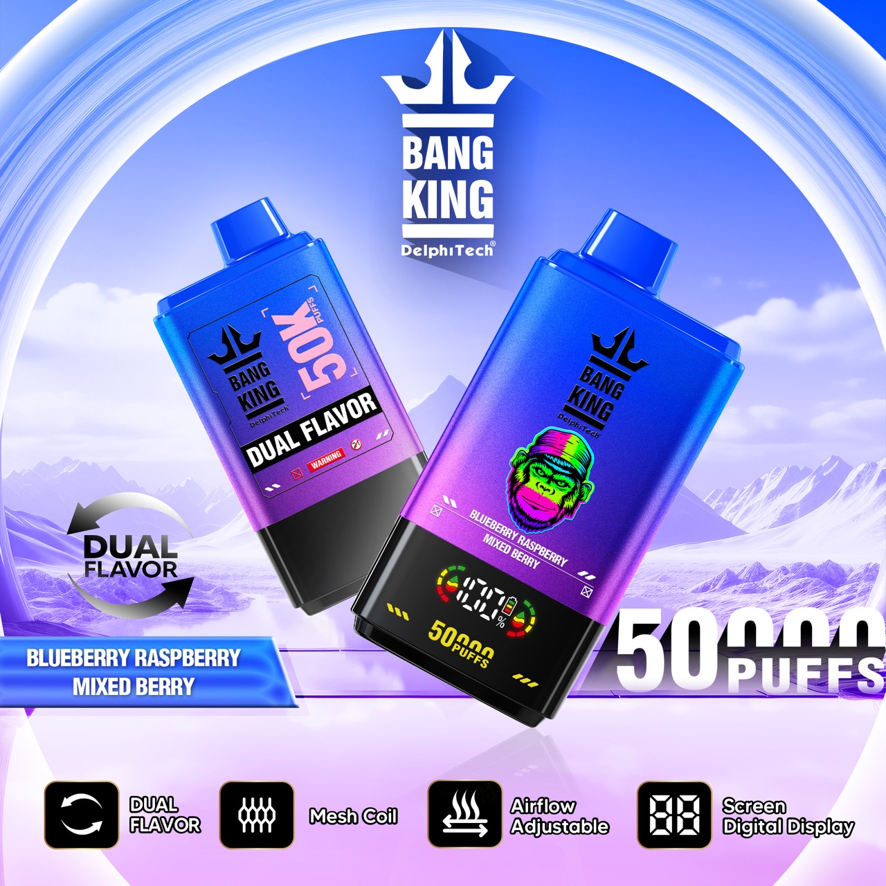 Bang King 50K Dual Flavors