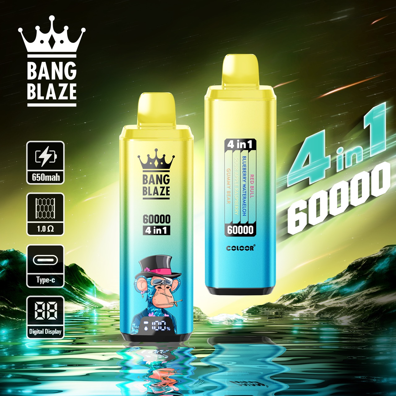 Bang King 60K Dual Flavors