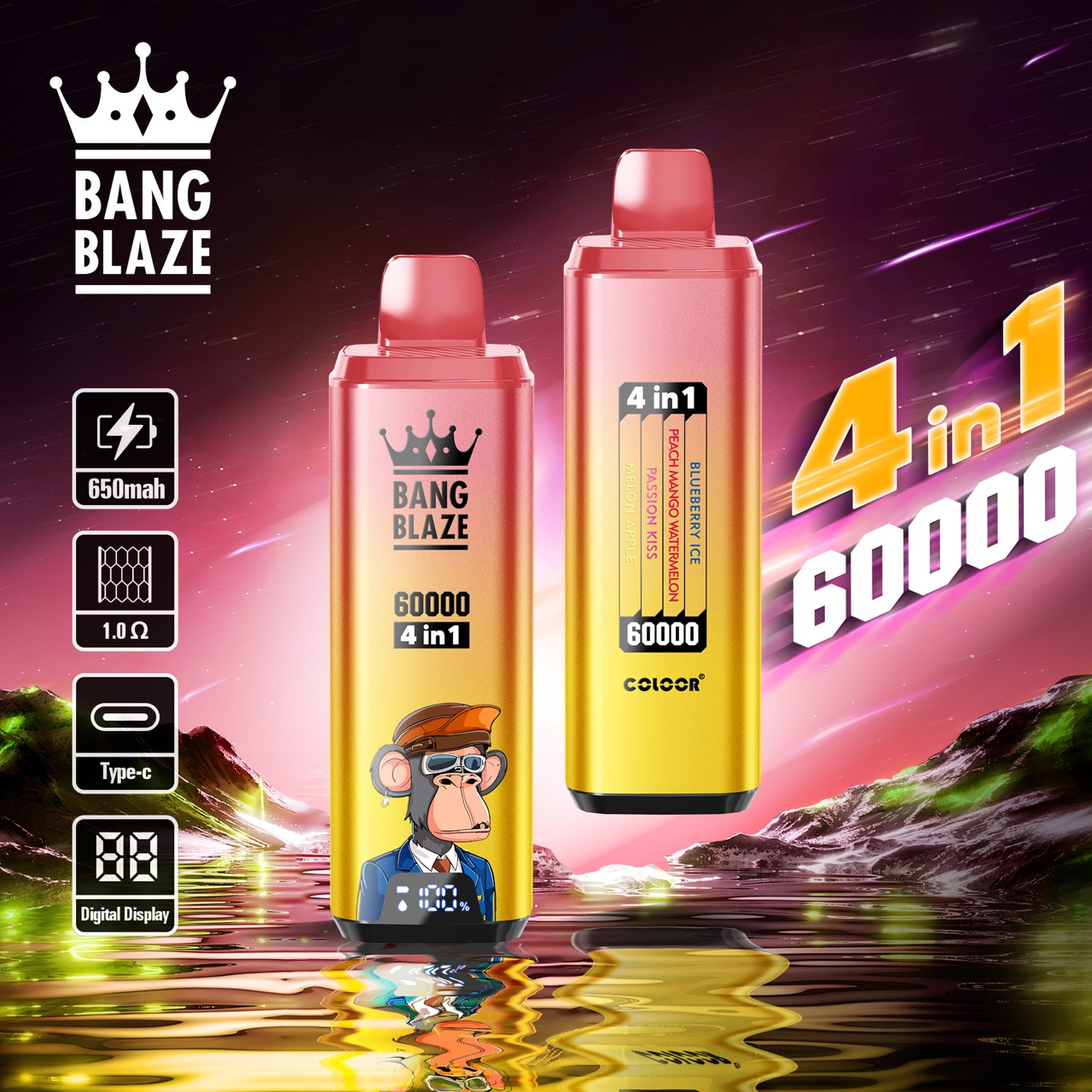 Bang King 60K Dual Flavors