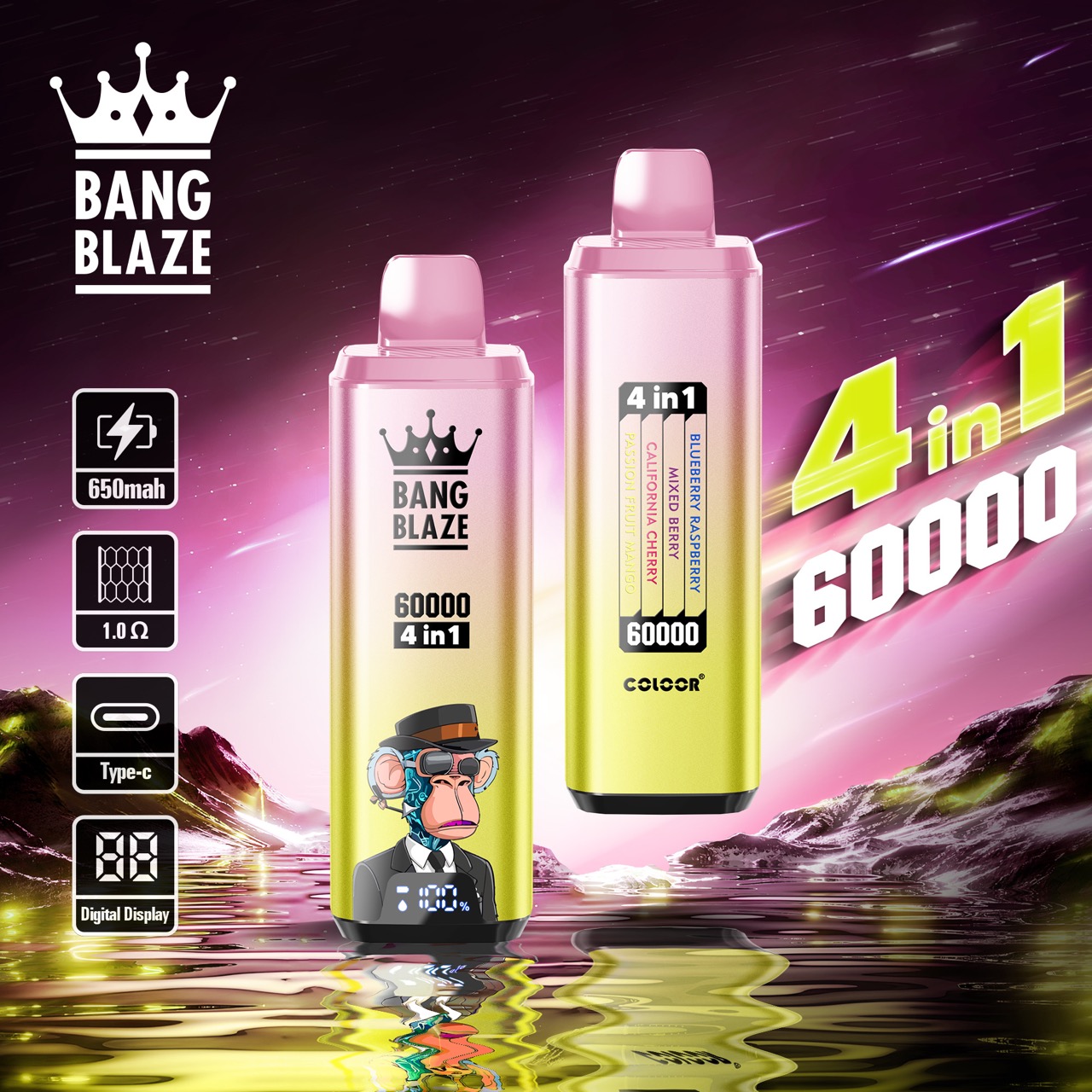 Bang King 60K Dual Flavors