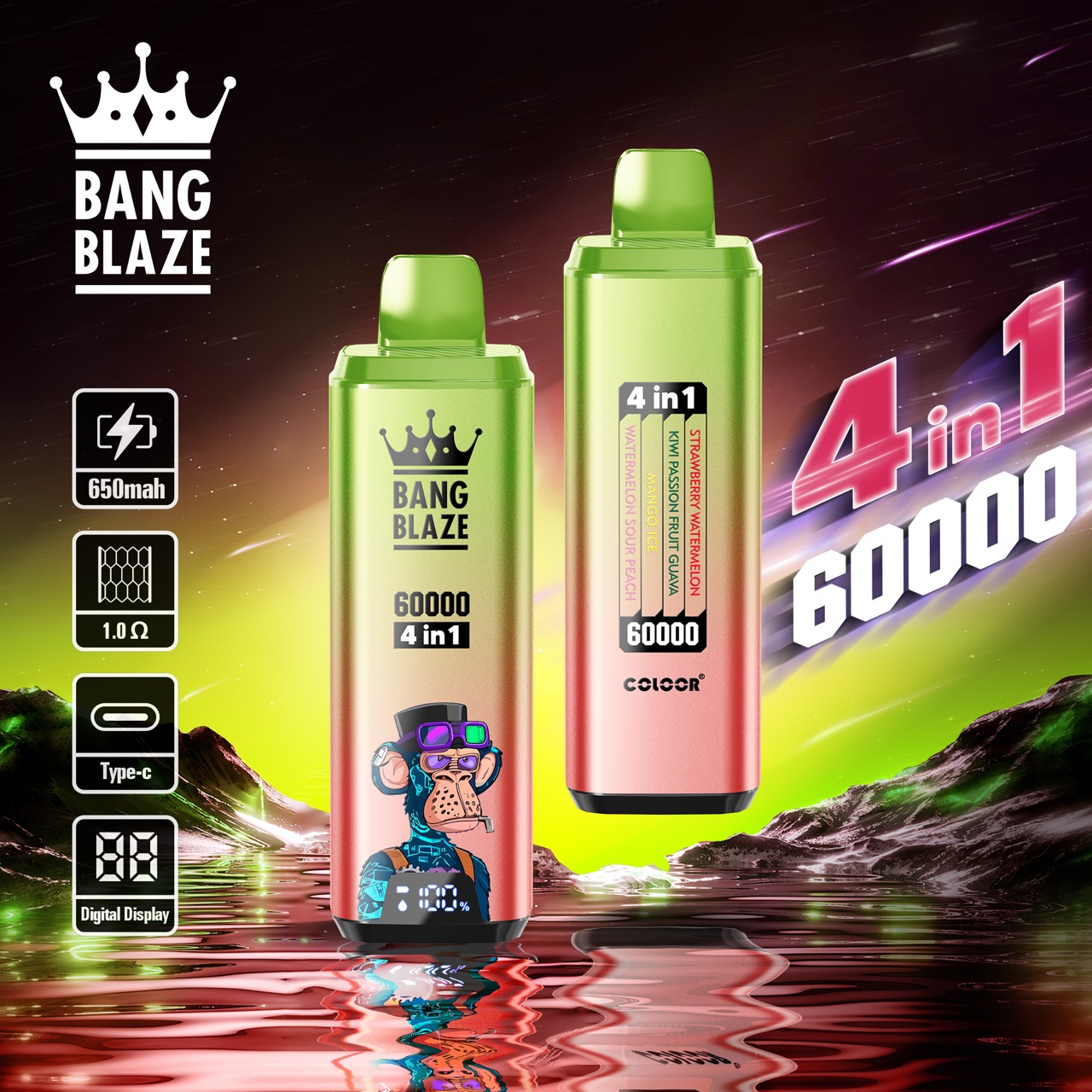 Bang King 60K Dual Flavors