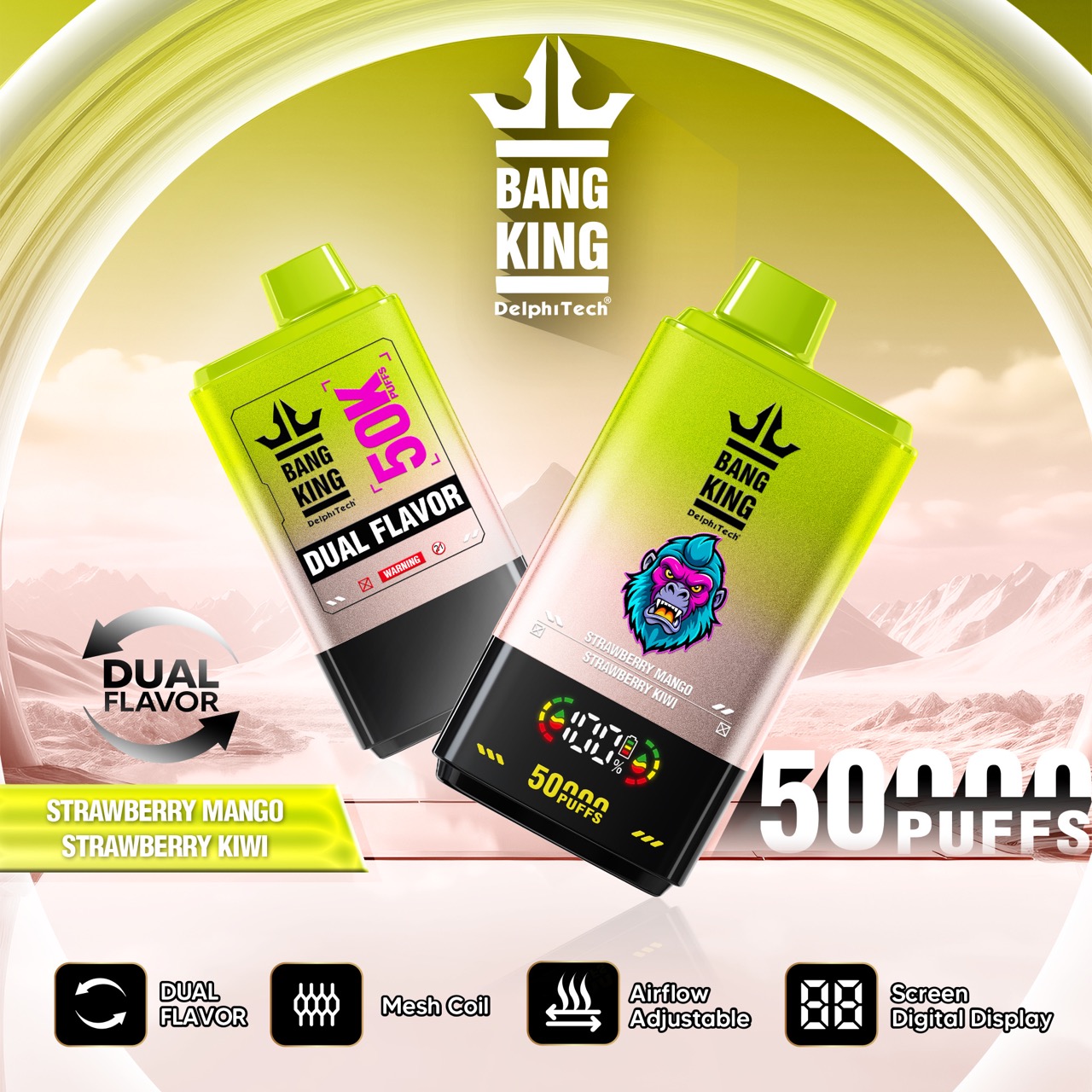 Bang King 50K Dual Flavors