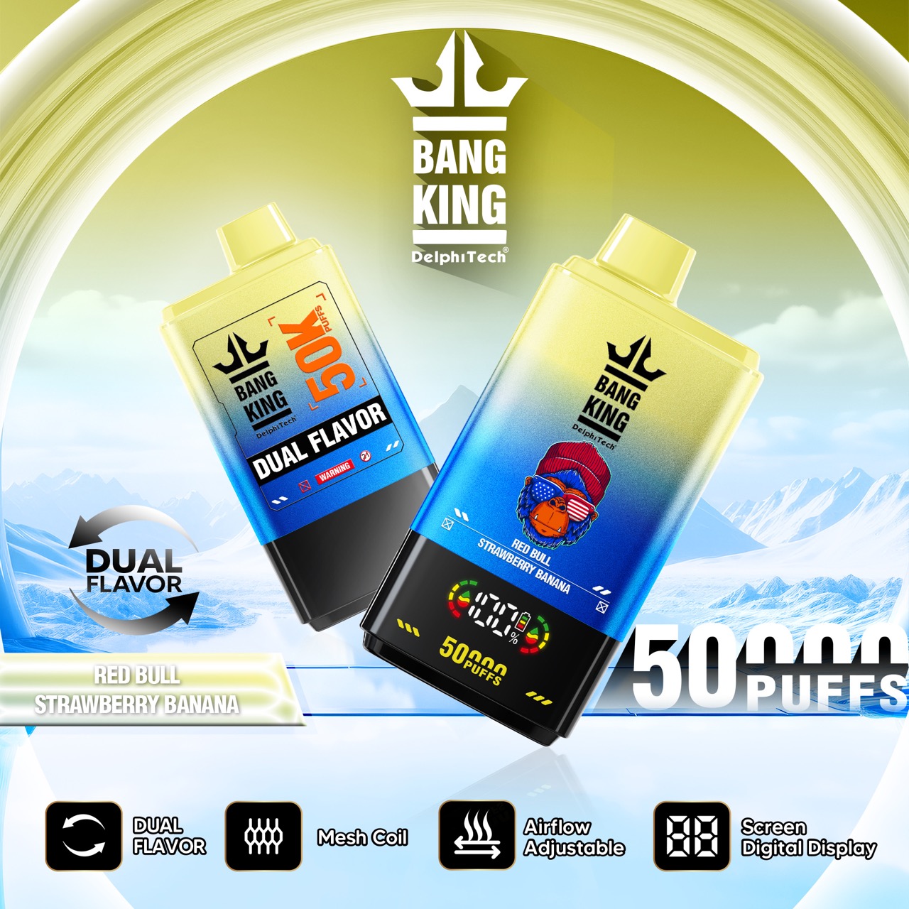 Bang King 50K Dual Flavors