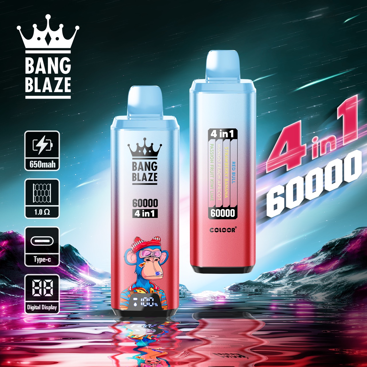 Bang King 60K Dual Flavors