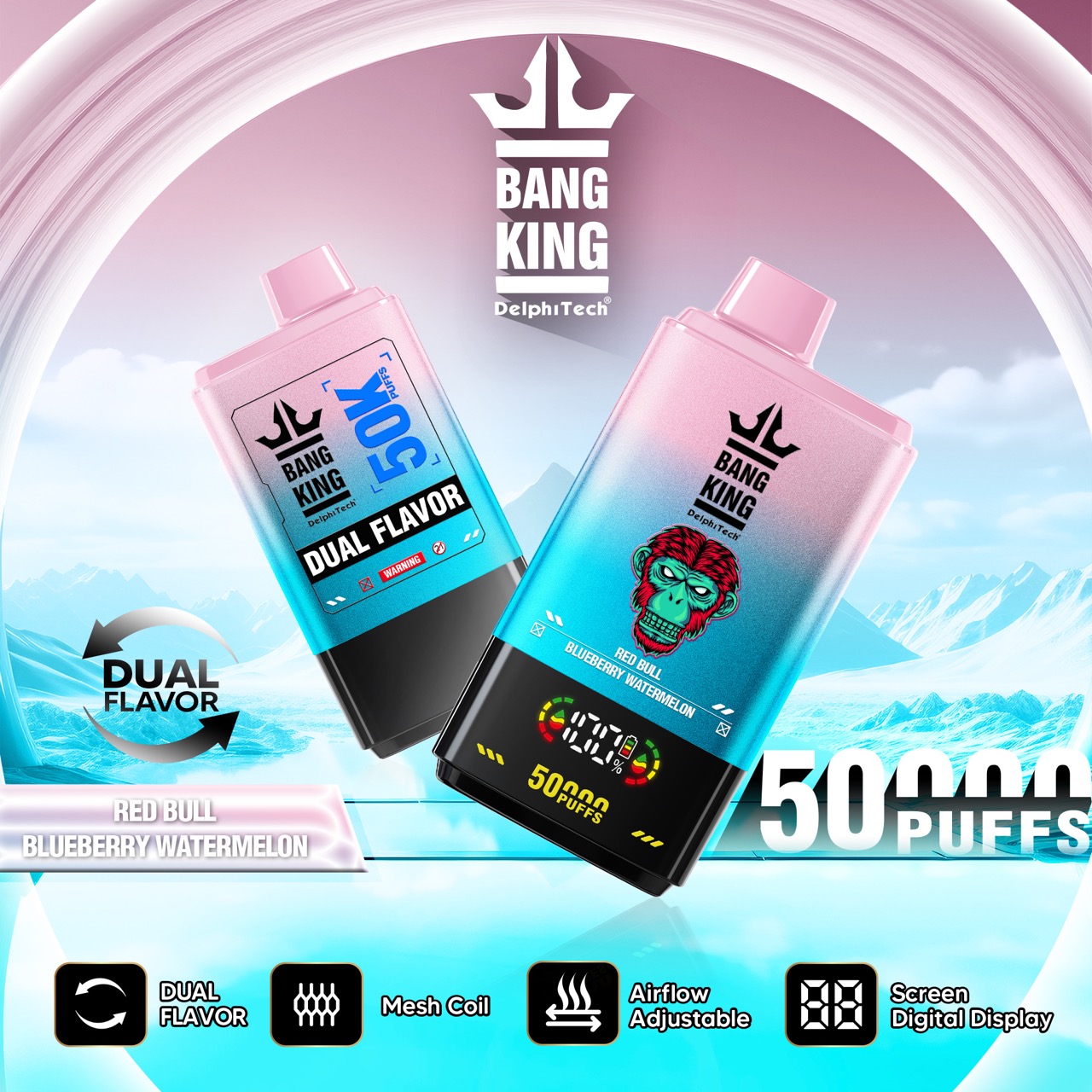 Bang King 50K Dual Flavors