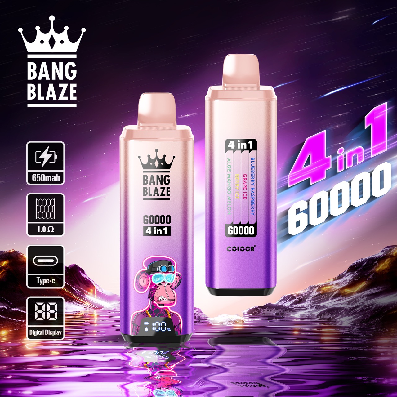 Bang King 60K Dual Flavors