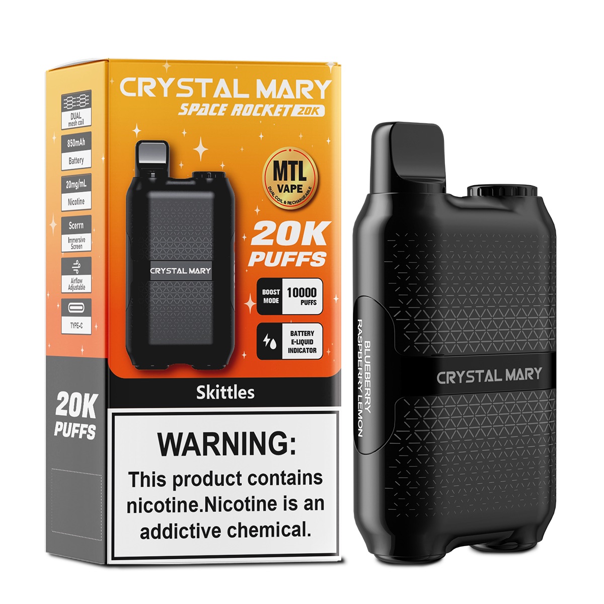 CM-Space Rocket 20K Puffs