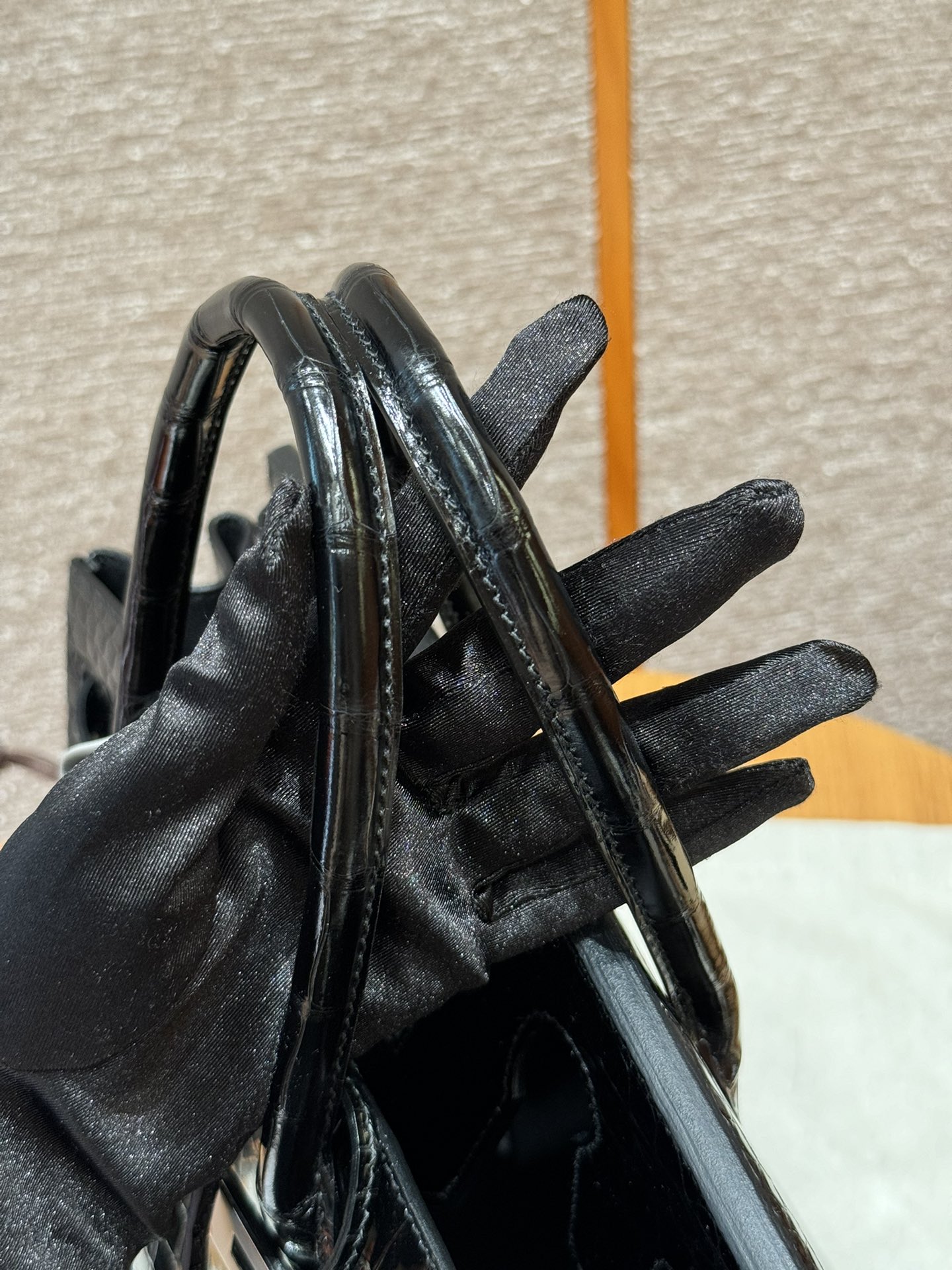 Hermès Birkin 30 black Porosus Crocodile