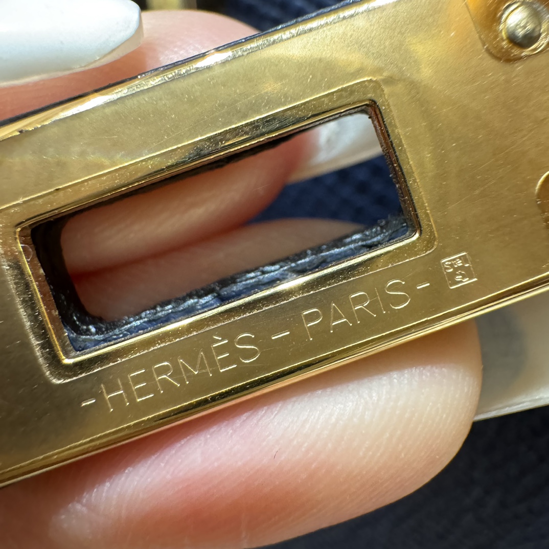 Hermès Birkin 25 Bosphorus Green Epsom Retourne