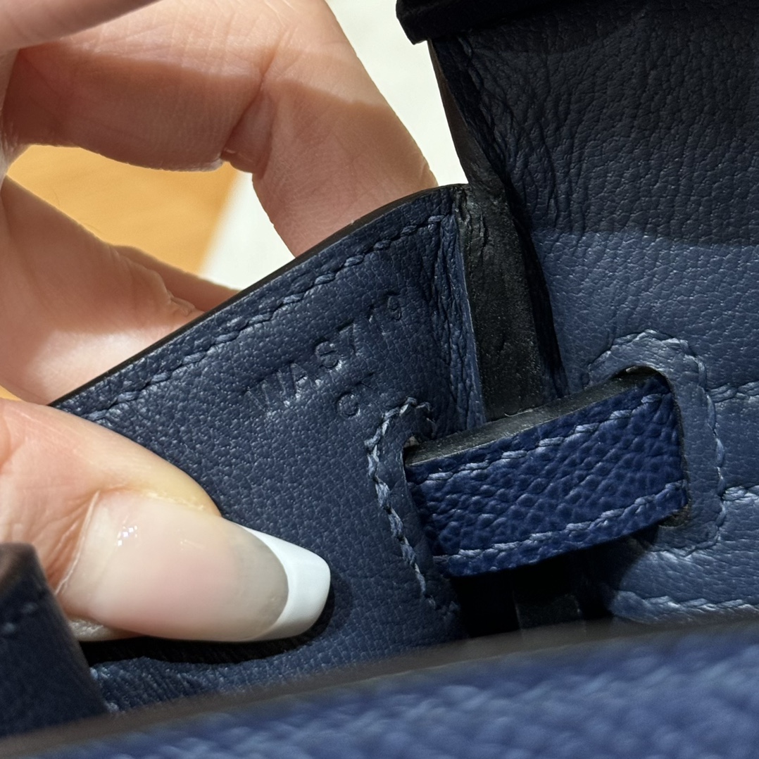 Hermès Birkin 25 Bosphorus Green Epsom Retourne