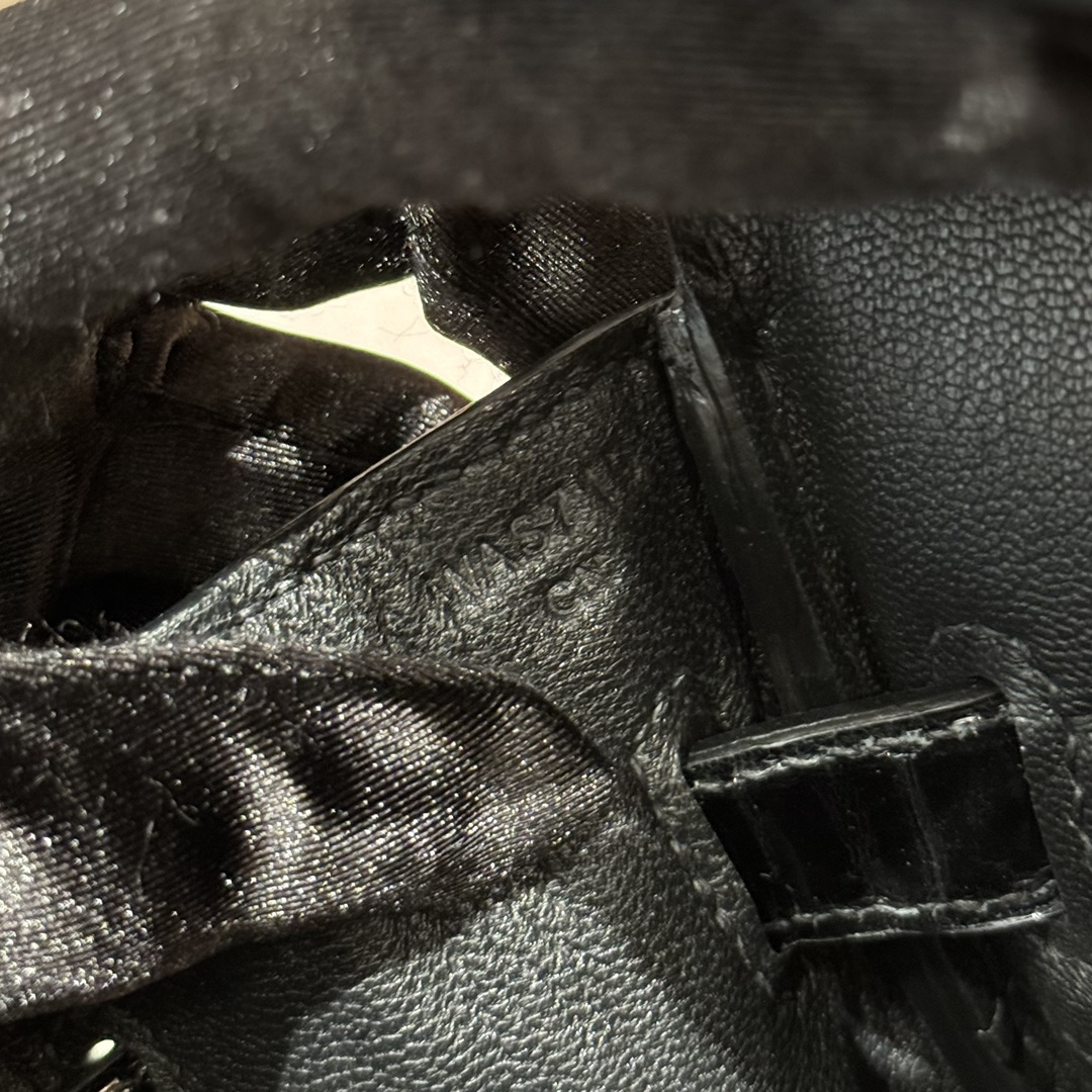 Hermès Birkin 30 black Porosus Crocodile