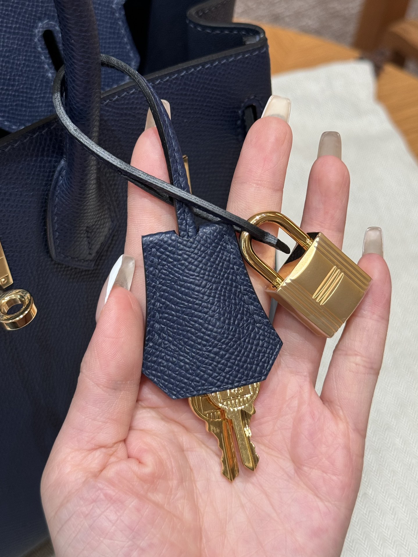 Hermès Birkin 25 Bosphorus Green Epsom Retourne