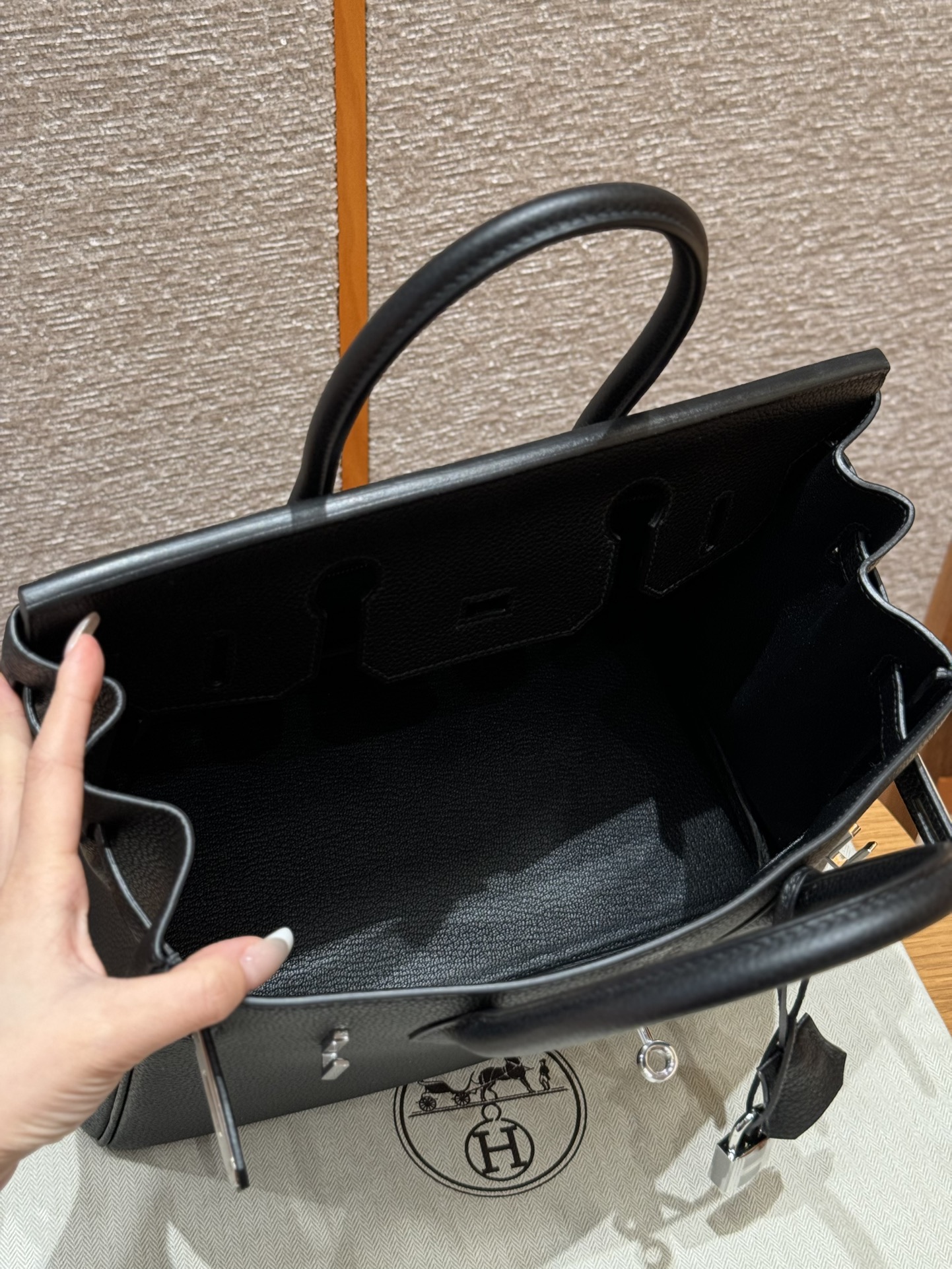 Hermès Birkin 30 black togo