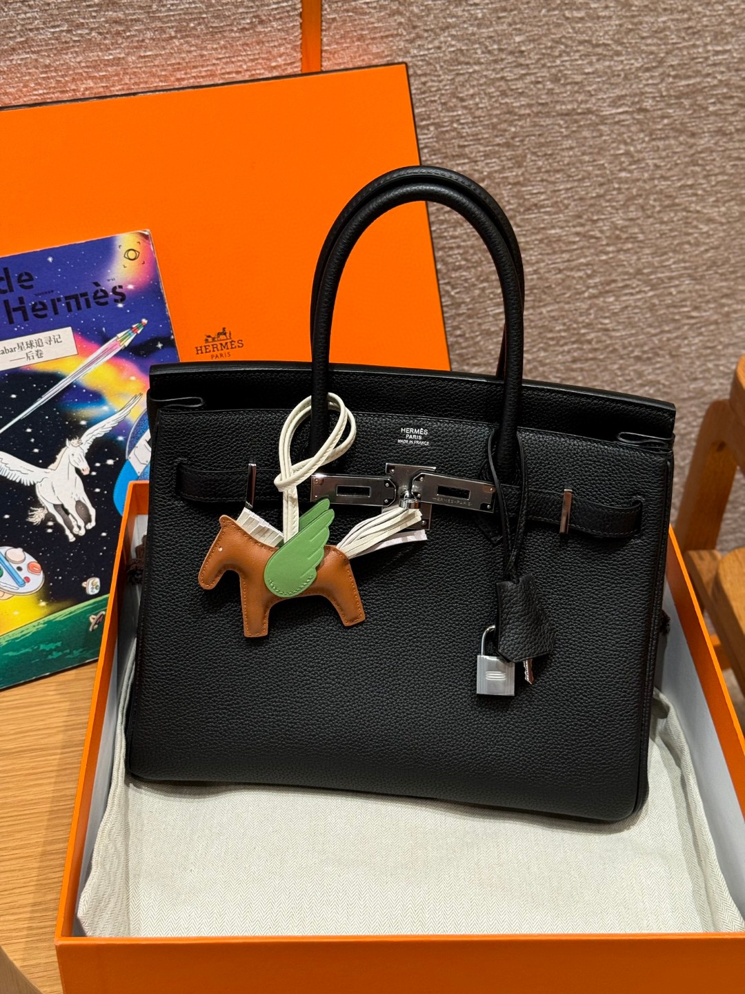 Hermès Birkin 30 black togo