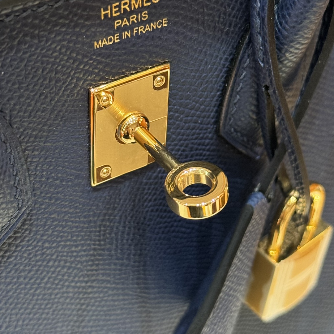 Hermès Birkin 25 Bosphorus Green Epsom Retourne