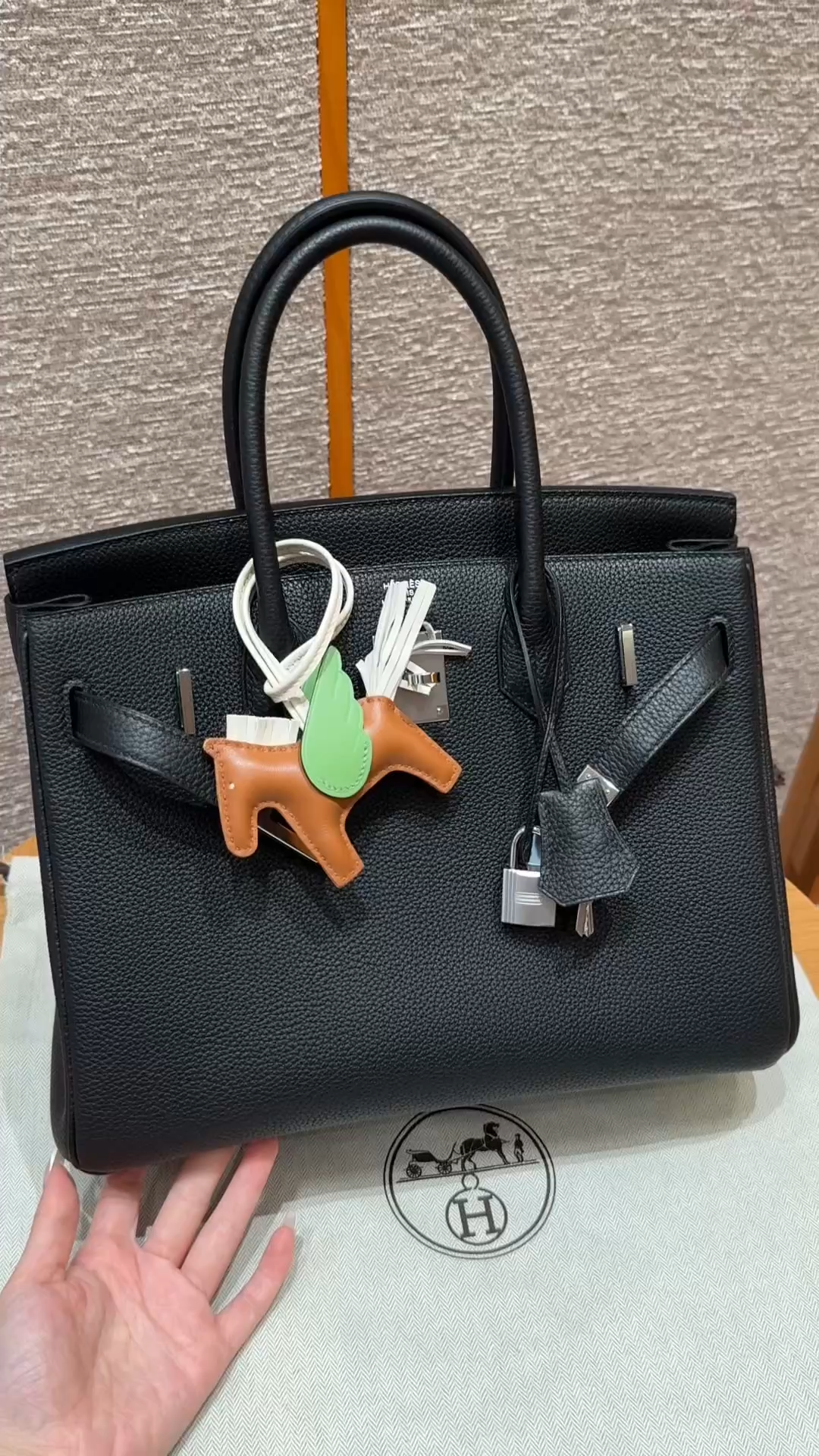 Hermès Birkin 30 black togo